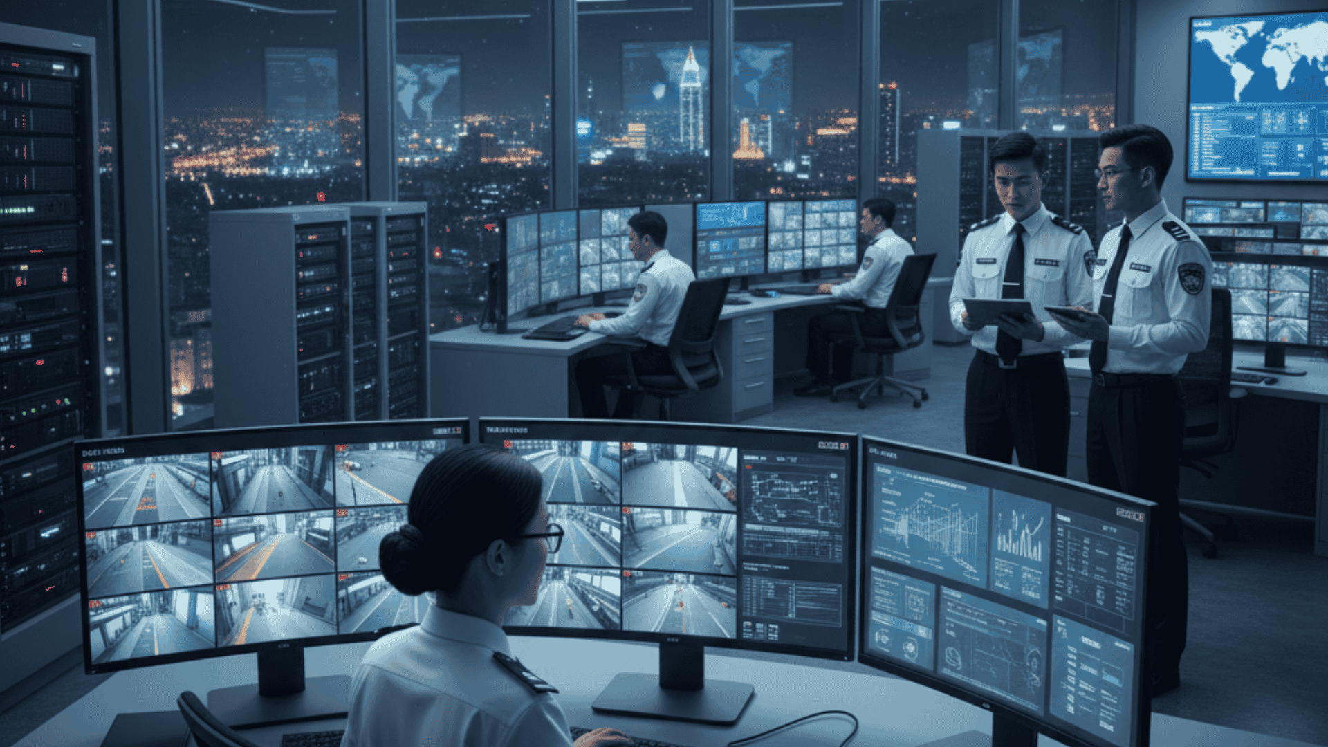 CCTV 관제시스템 보안경비시스템 출입통제시스템 시설보안 시설보안시스템