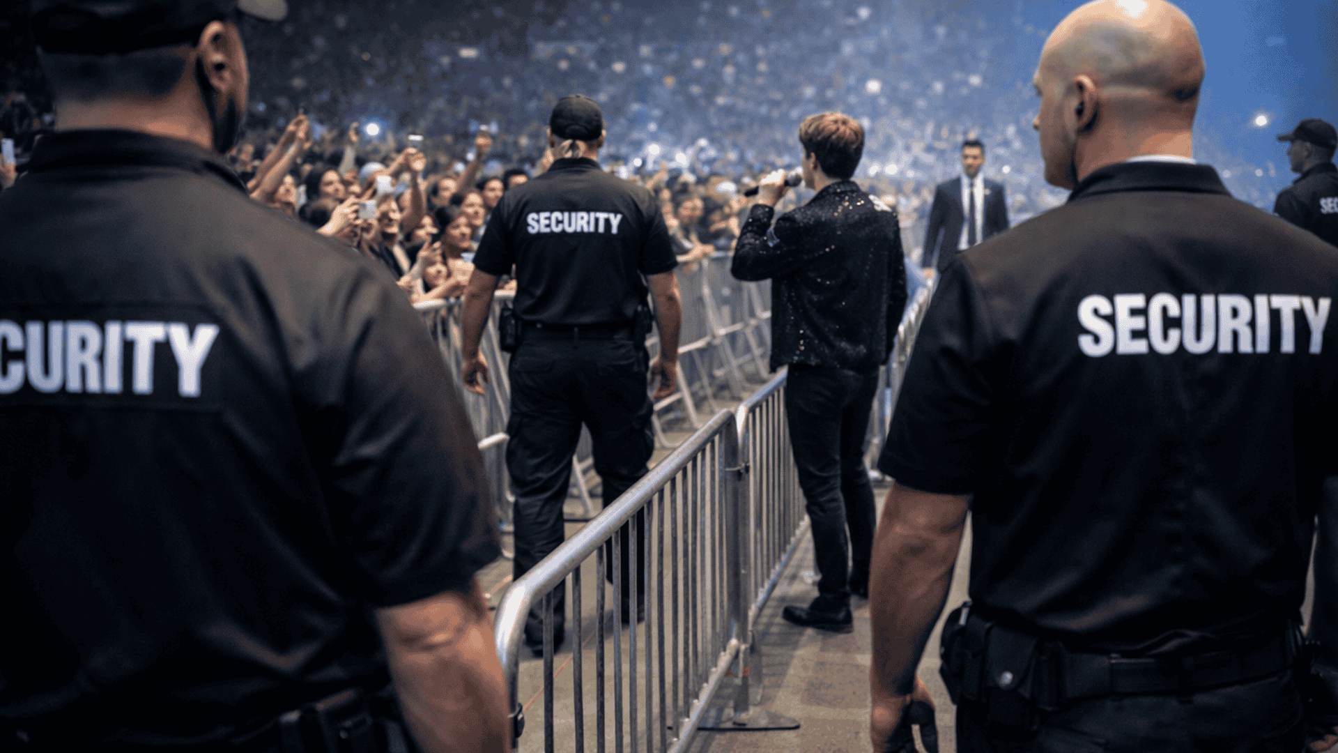 콘서트 경호보안 콘서트보안 콘서트경호 팬미팅보안 팬미팅경호