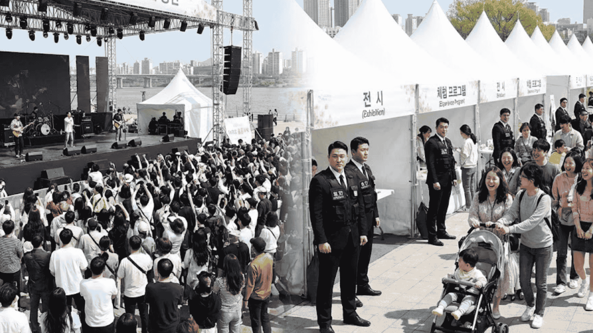 복합행사 보안운영 행사보안 행사경비 대규모행사보안 대규모행사경비